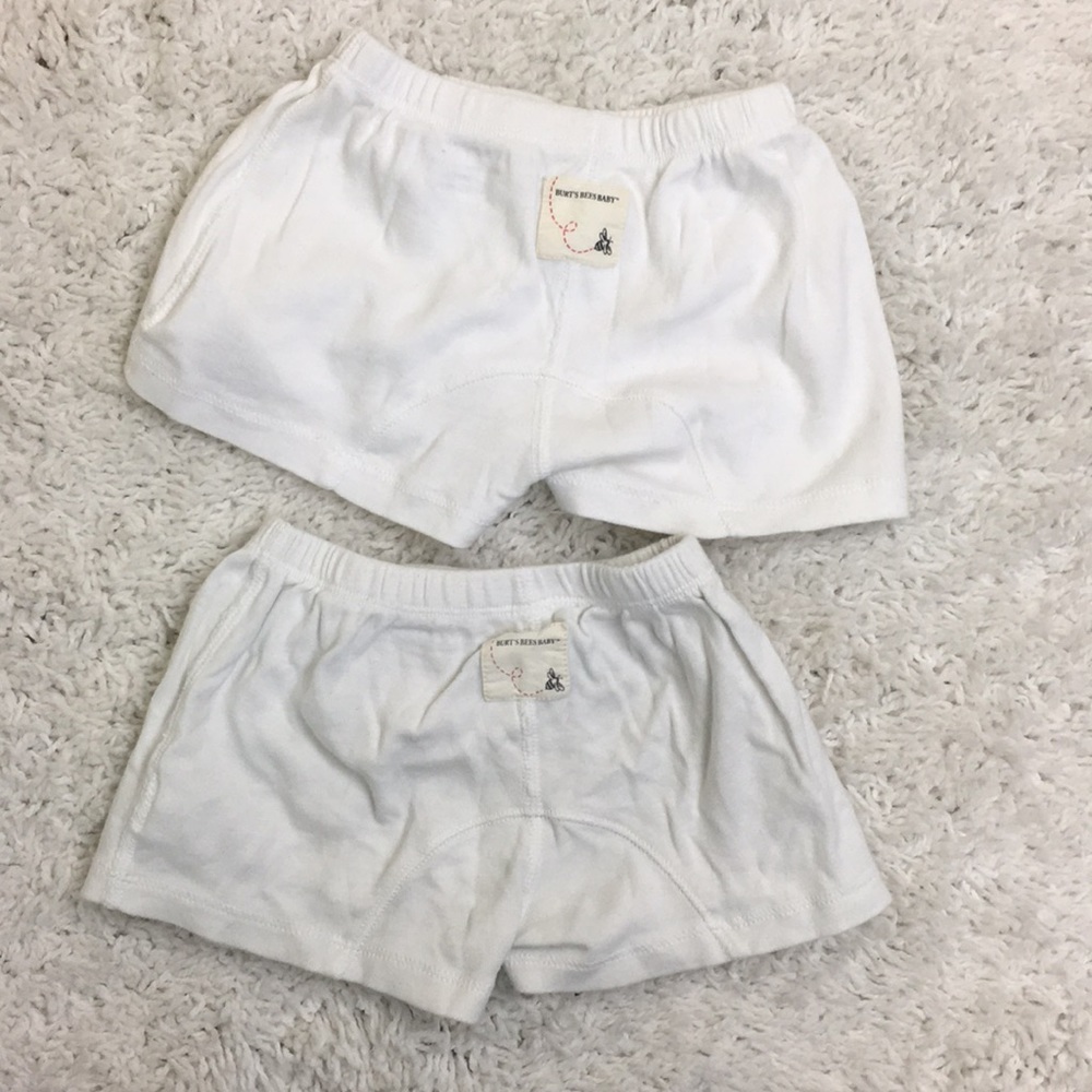 Burt’s Bees 100% Organic Cotton Boys 18M Shorts - Picture 2 of 4